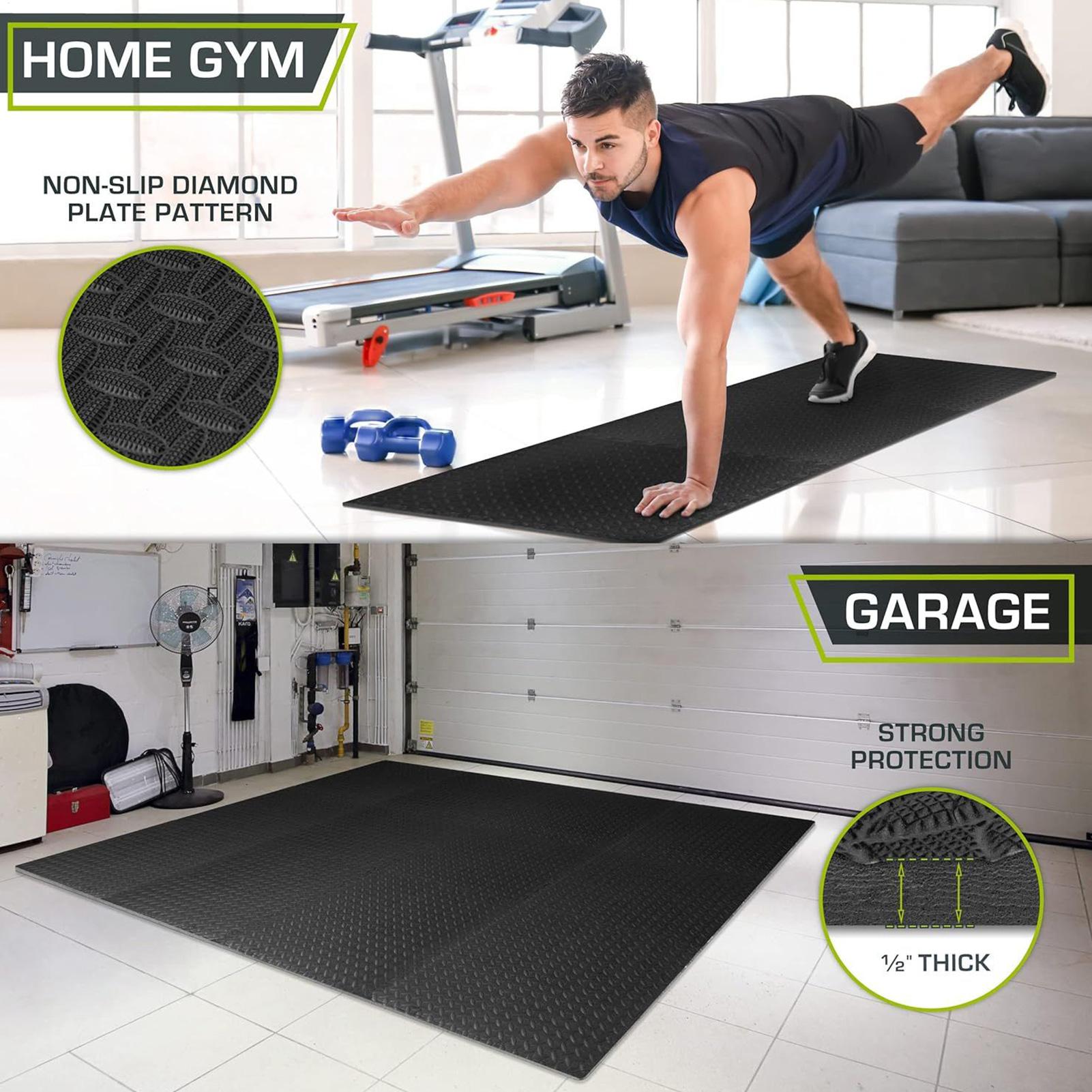 Home Gym For Toddlers - Interlocking Floor Mats Interlocking Padding Puzzle