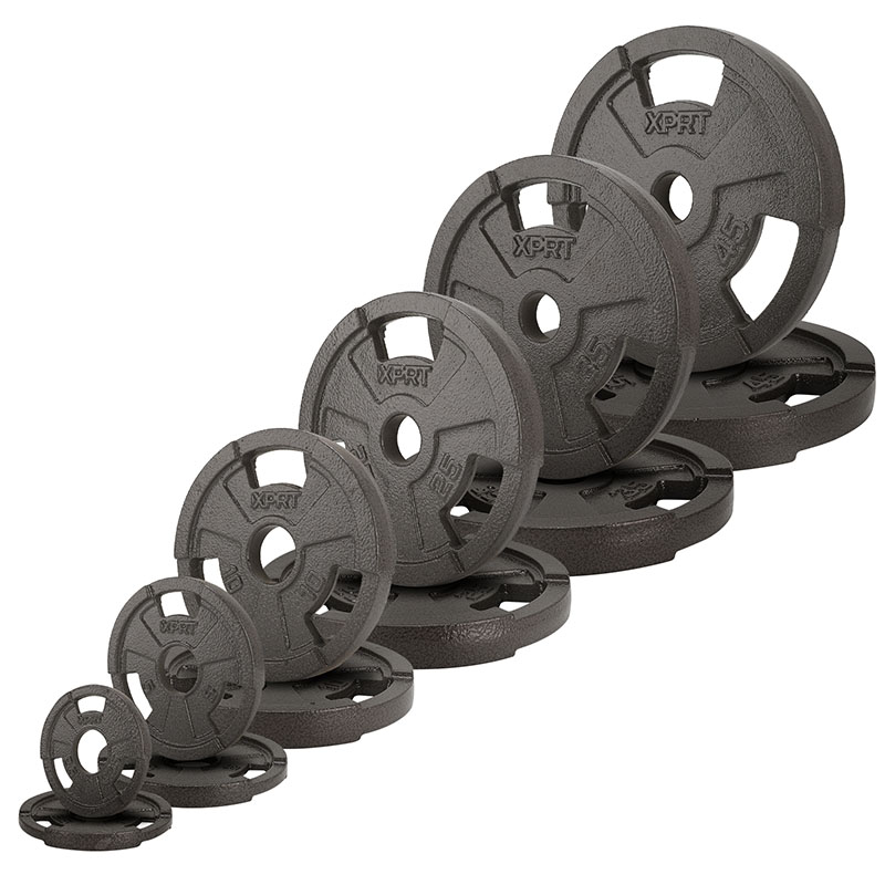 Home Gym Weight - Professional 300LB Cast Iron Barbell Home