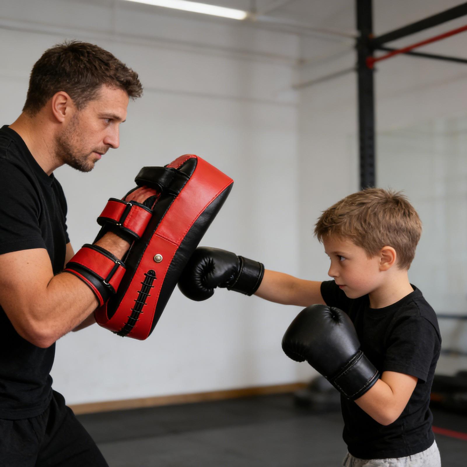 PU Leather Boxing Pads Curved  - đánh giá và giá Home Gym Equipments