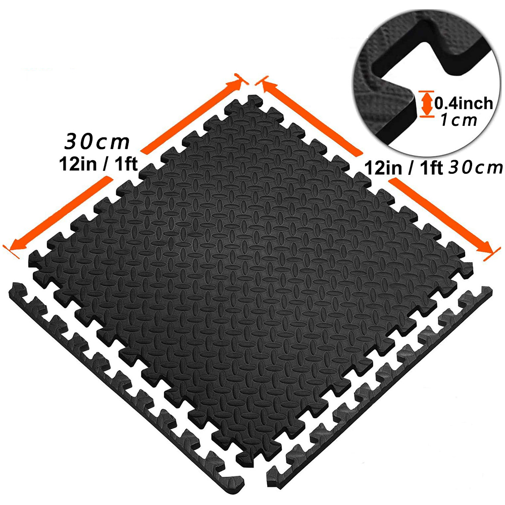 Puzzle Fitness Mat EVA Interlo - đánh giá và giá Home Gym On Carpet