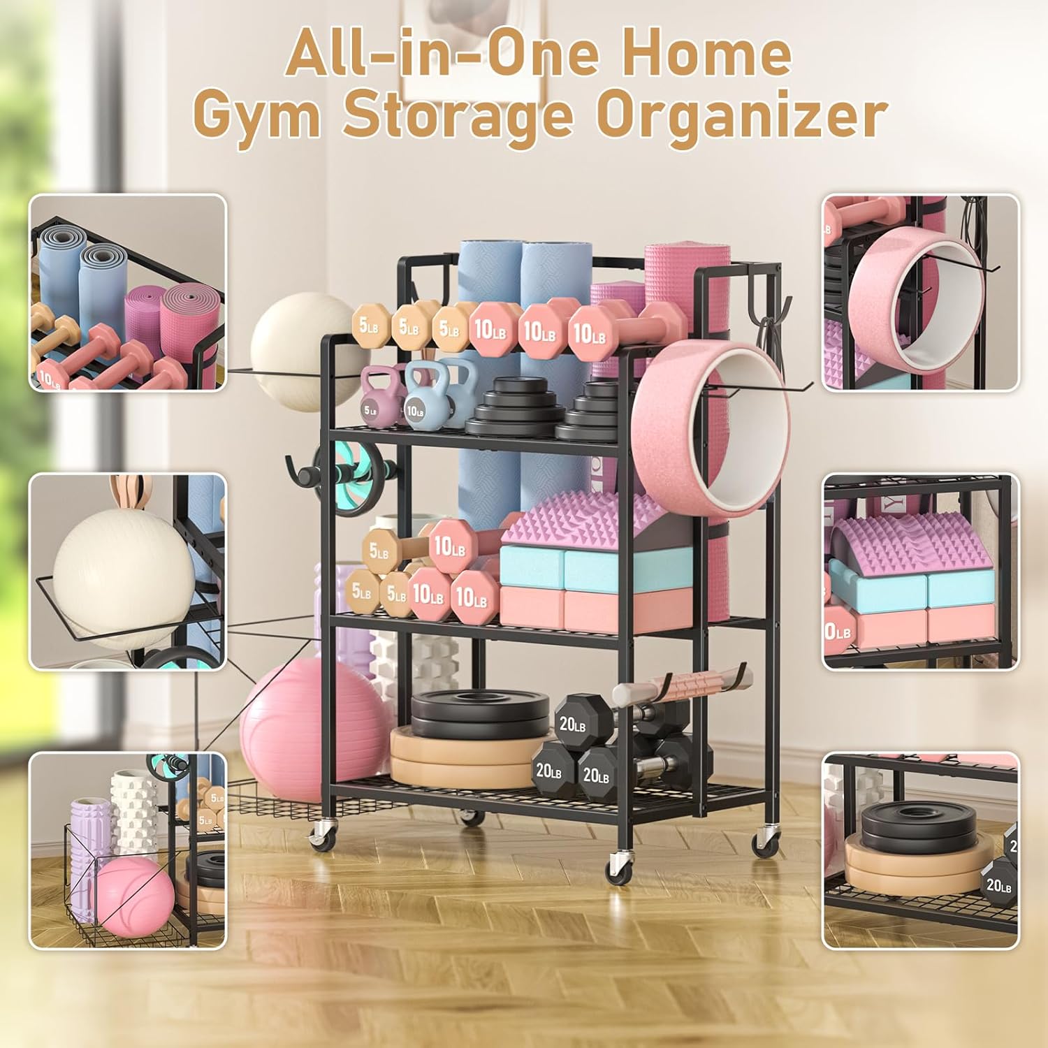 Home Gym Storage, No Material  - đánh giá và giá Home Gym Equipments