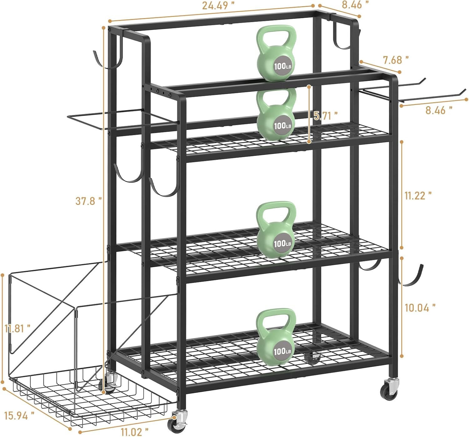 Home Gym Storage, No Material  - đánh giá và giá Home Gym Equipments