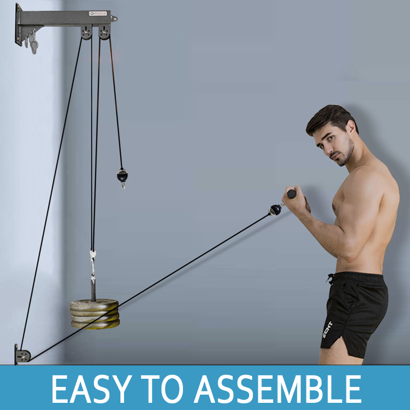 Wall-Mounted Gym Pulley System - đánh giá và giá Home Gym Pulley System