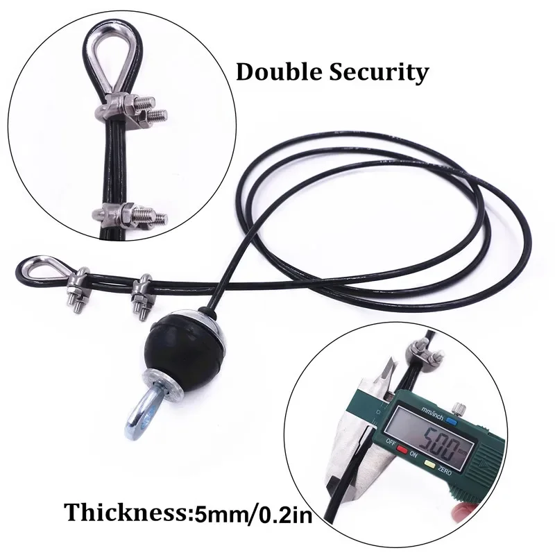 2M-5M Tập Gym Cáp Dây Nặng Bằn - đánh giá và giá Home Gym Cable Pulley System
