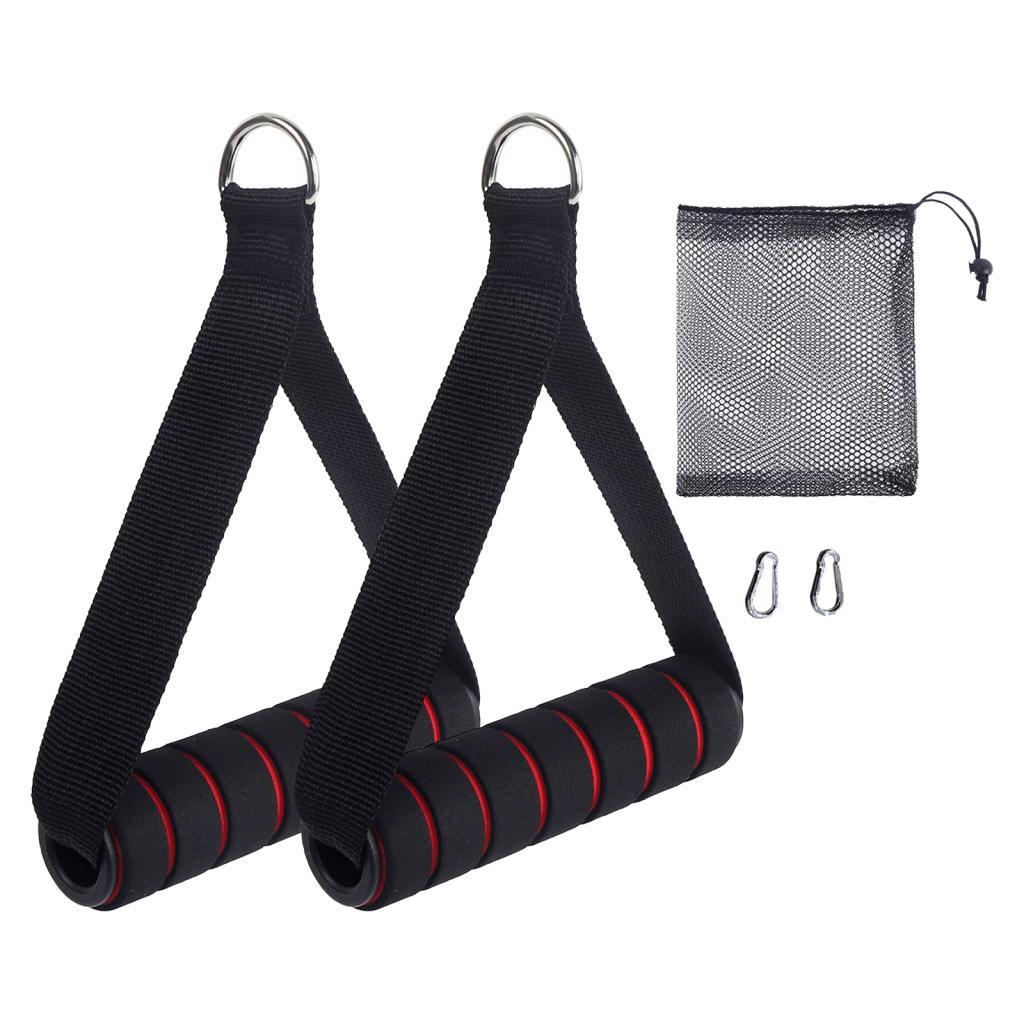 2x Exercise Handles Working Ou - đánh giá và giá Home Gym Pulley System