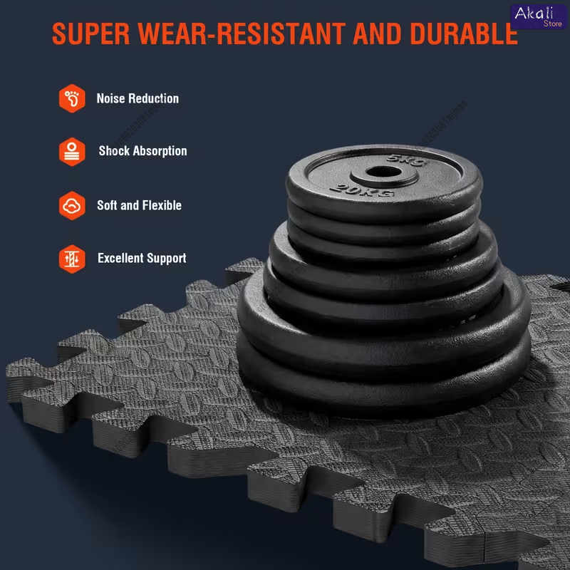 2.5cm Thick EVA Foam Interlock - đánh giá và giá Home Gym On Carpet