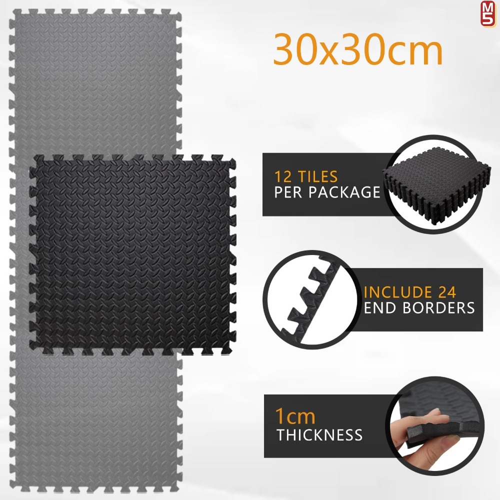 Massage Cushion EVA Foam Puzzl - đánh giá và giá Home Gym On Carpet