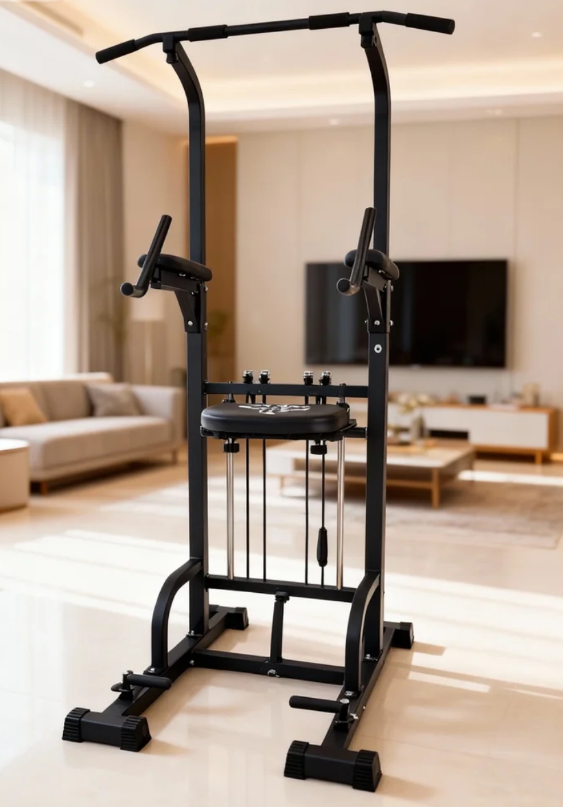 Power Tower Pull-Up Dip Statio - đánh giá và giá Pull Up Bar Tower