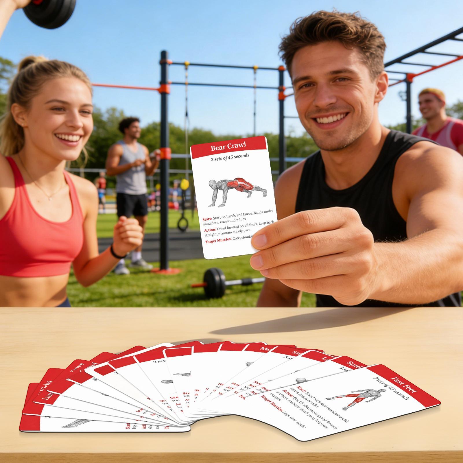 Workout Cards Deck 36 Pieces H - đánh giá và giá Home Gym Guide