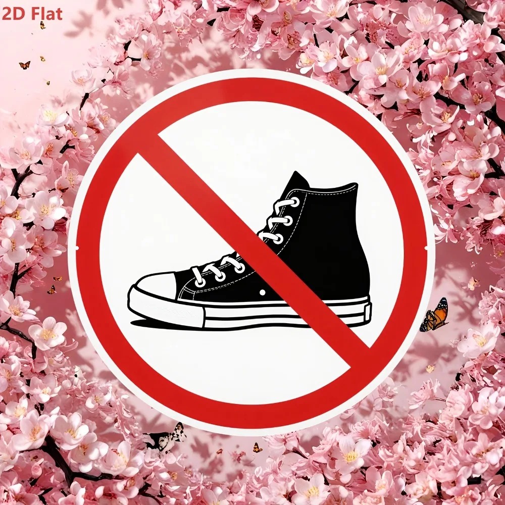 Rustic No Shoes Allowed Sign A - đánh giá và giá Home Gym Decor