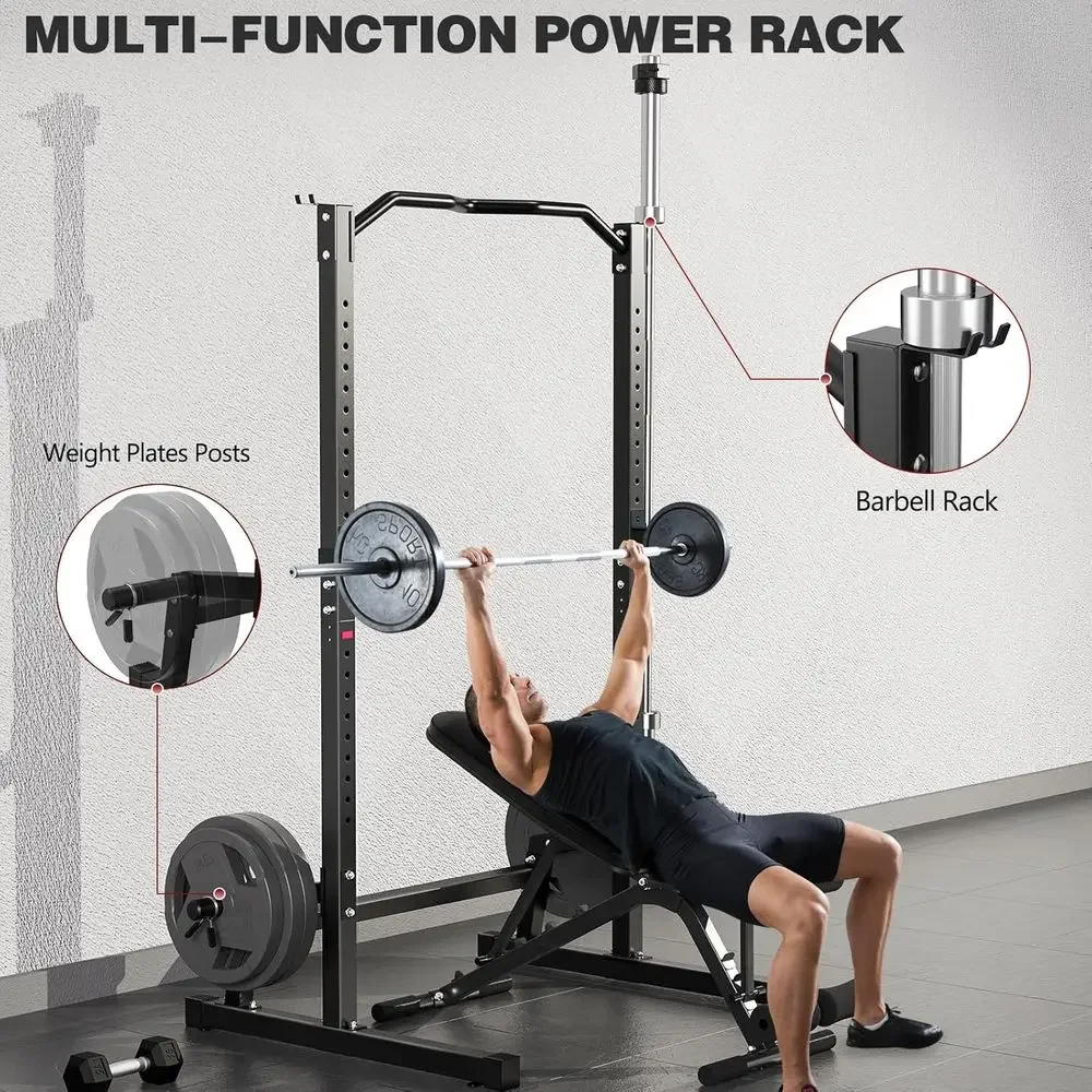 Adjustable Squat Rack and Weig - đánh giá và giá Adjustable Weight Bench