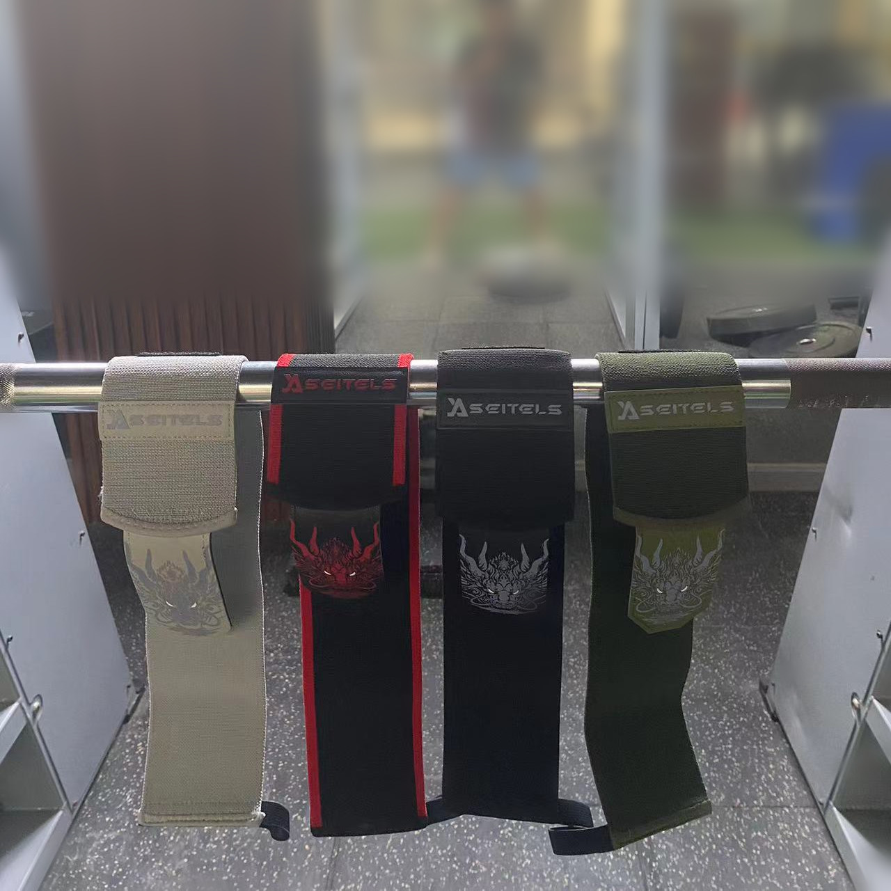 1Pair Chinese Dragon Fitness W - đánh giá và giá Lifting Straps Wrist