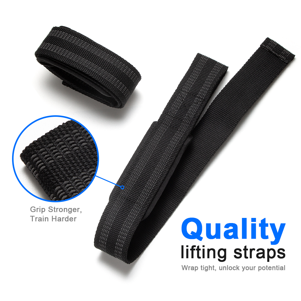 1Pair Padded Cotton Lift Strap - đánh giá và giá Lifting Straps Wrist