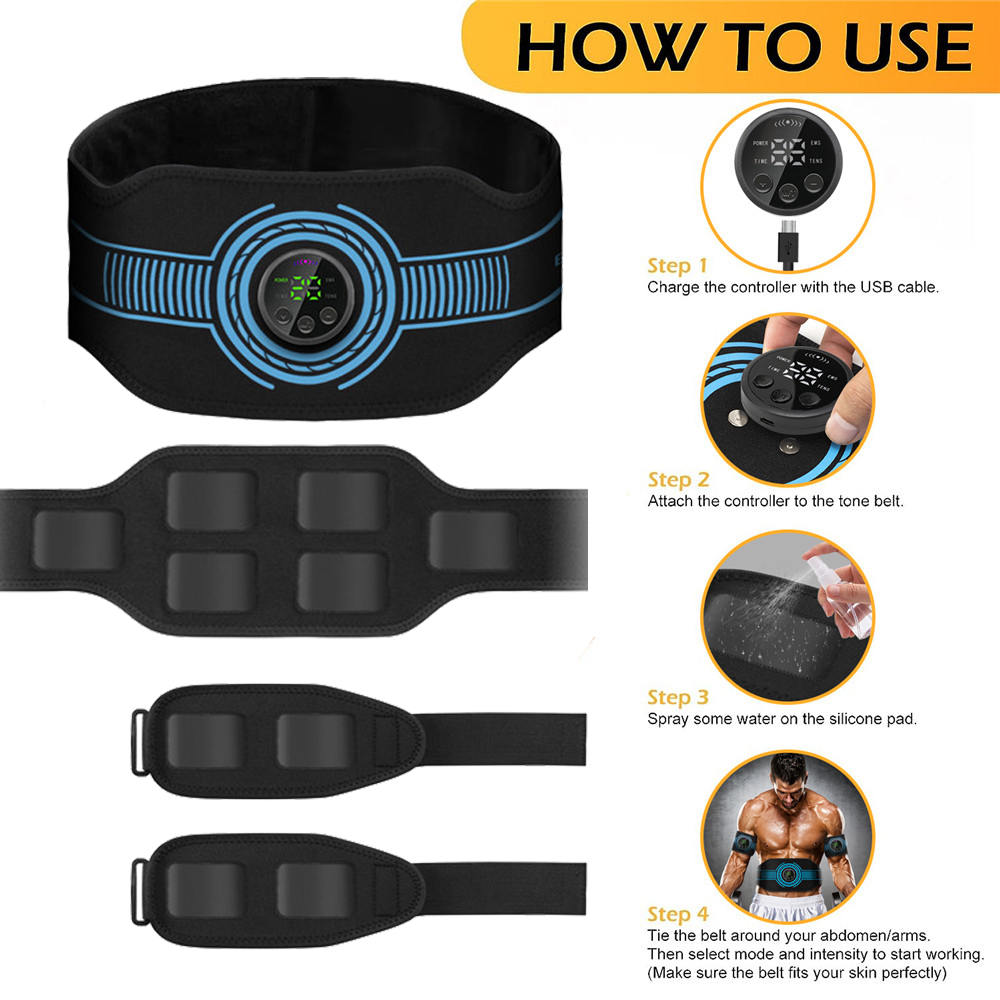 USB Rechargeable Abdominal Mus - đánh giá và giá Home Gym Hack