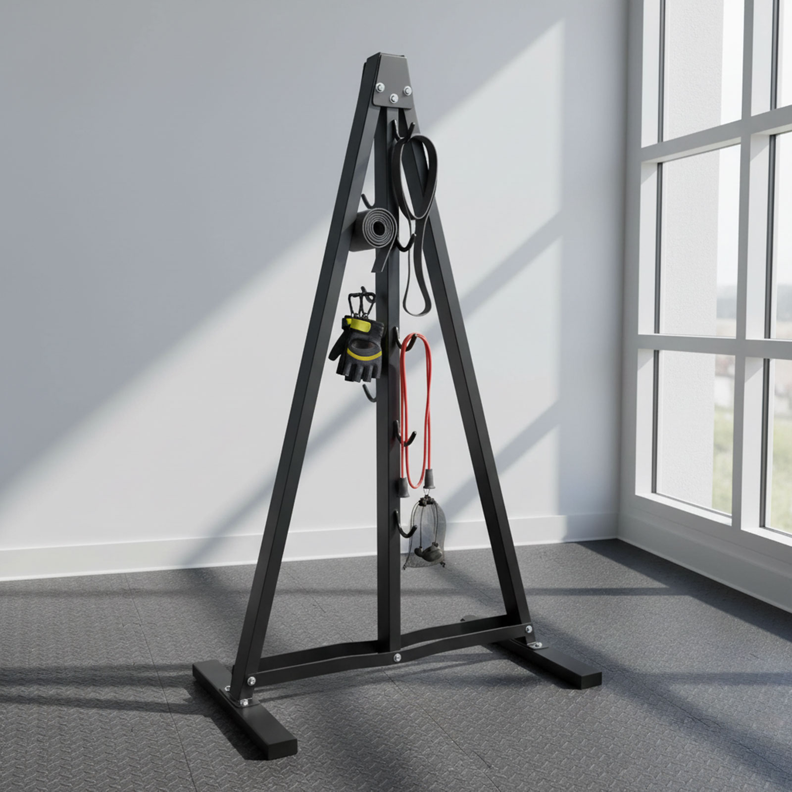 Lat Pull Down Bar Organizer wi - đánh giá và giá Home Gym Hack