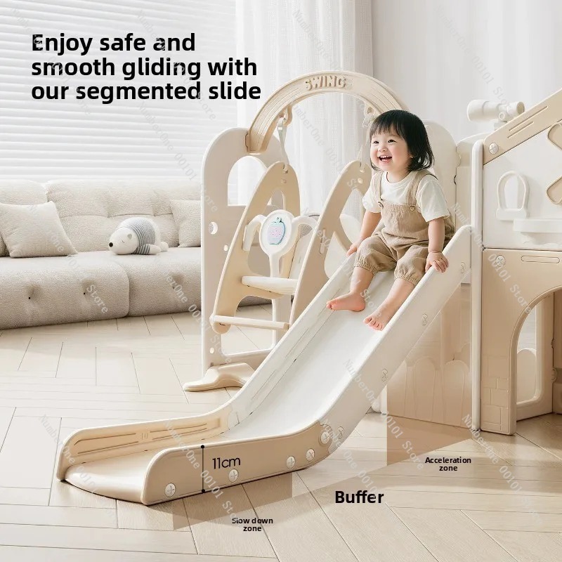 2-in-1 Indoor Slide and Swing  - đánh giá và giá Home Gym For Toddlers