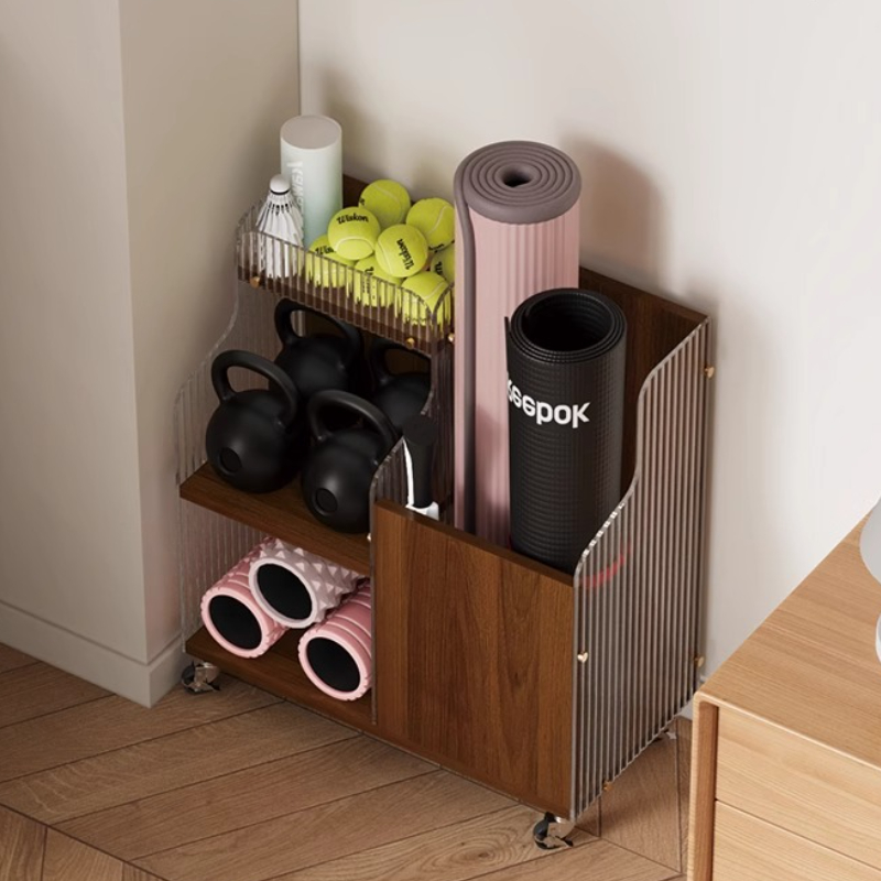 Yoga Mat Storage Organizer Bas - đánh giá và giá Home Gym On Carpet