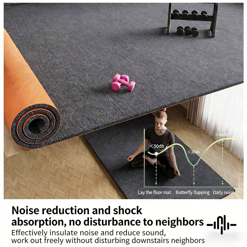 Soundproof Noise Absorbing Flo - đánh giá và giá Home Gym On Carpet
