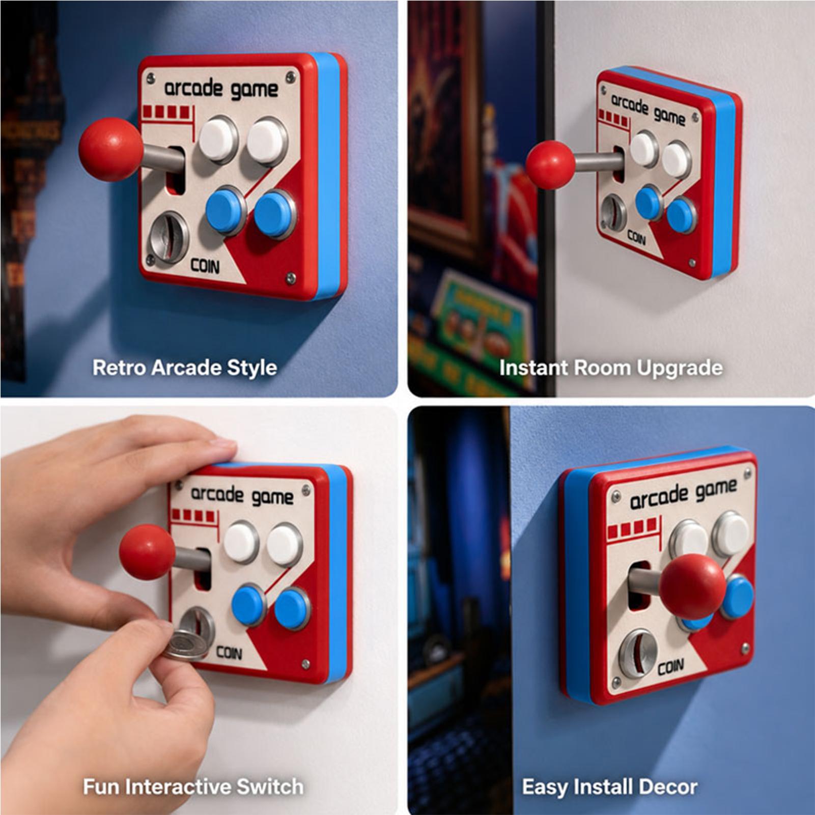 Creative Retro Arcade Game Lig - đánh giá và giá Home Gym Decor