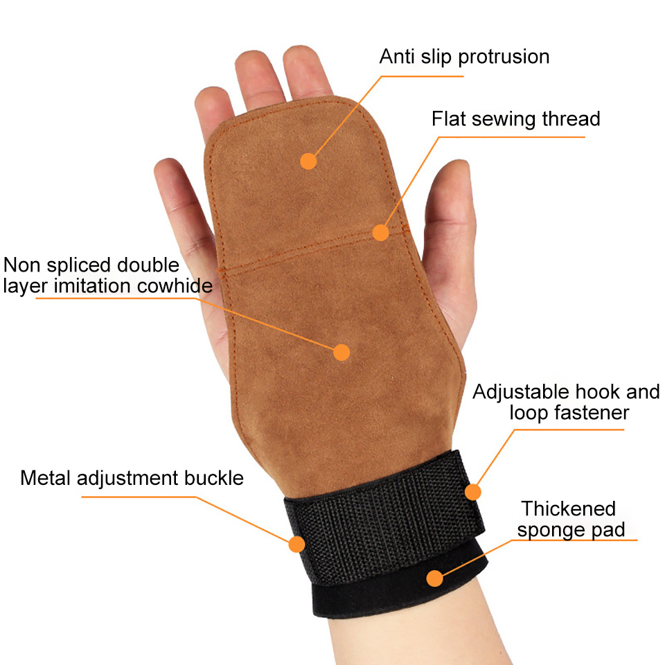 1Pcs Cowhide Gym Gloves Anti-S - đánh giá và giá Lifting Straps Wrist