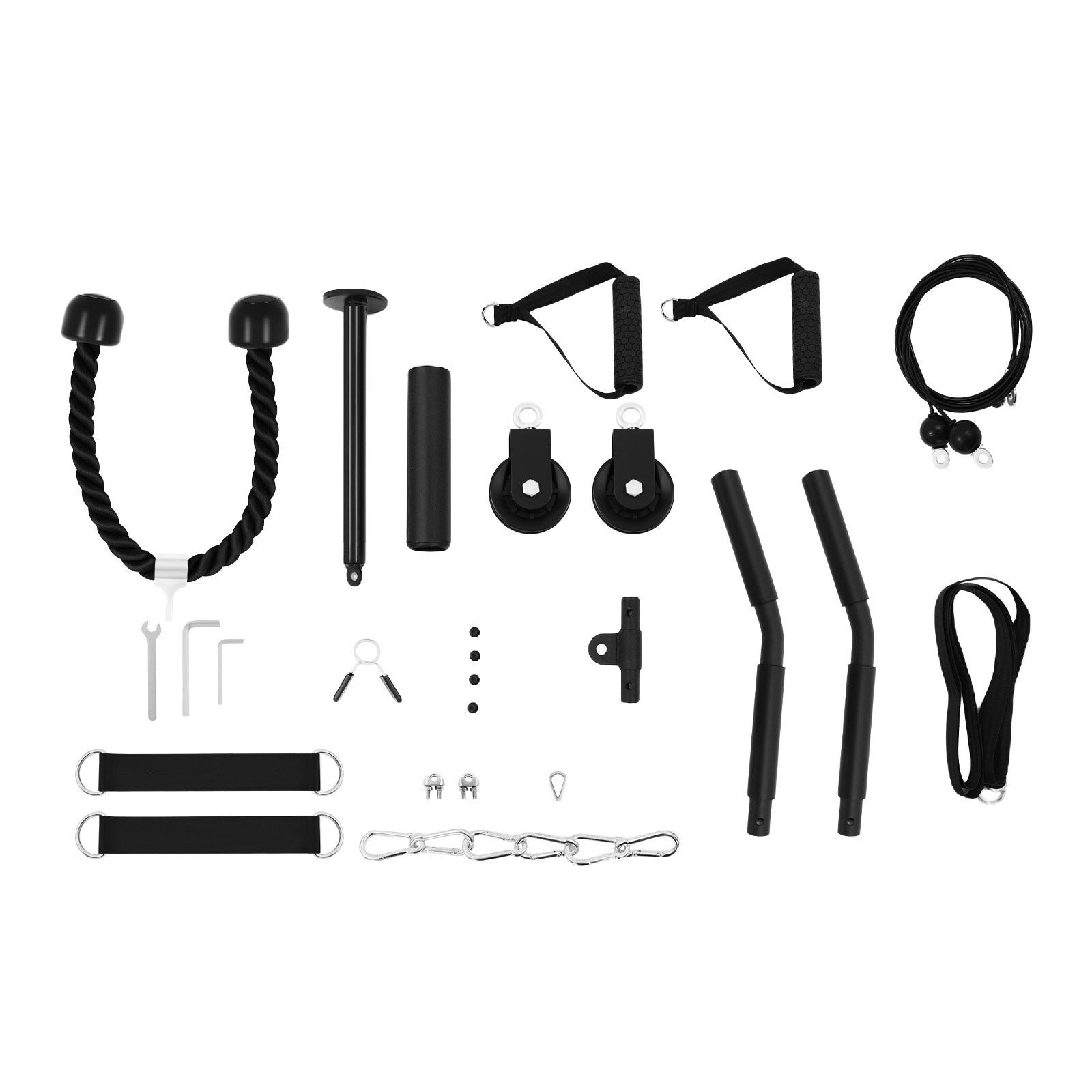 120kg Cable Pull Fitness Syste - đánh giá và giá Home Gym Cable Pulley System