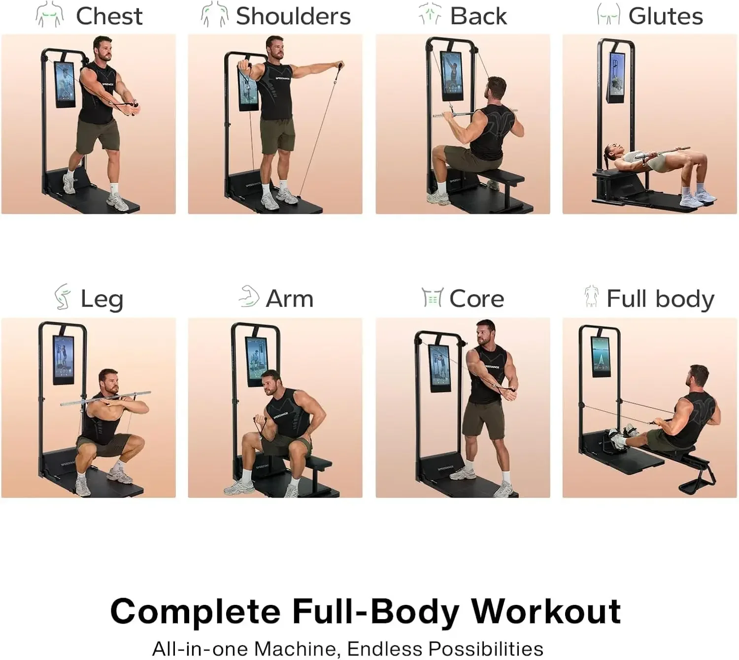 Gym Monster 2 Smart Home Gym A - đánh giá và giá Home Gym Smith
