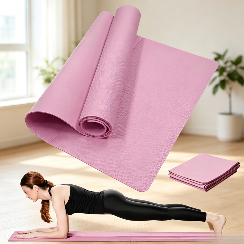 3/4/6mm Thick Non Slip Yoga Ma - đánh giá và giá Home Gym On Carpet