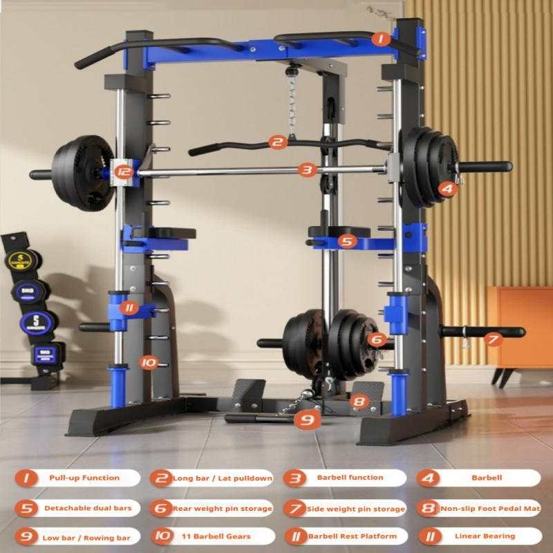 Multi-functional home comprehe - đánh giá và giá Home Gym Cable Pulley System