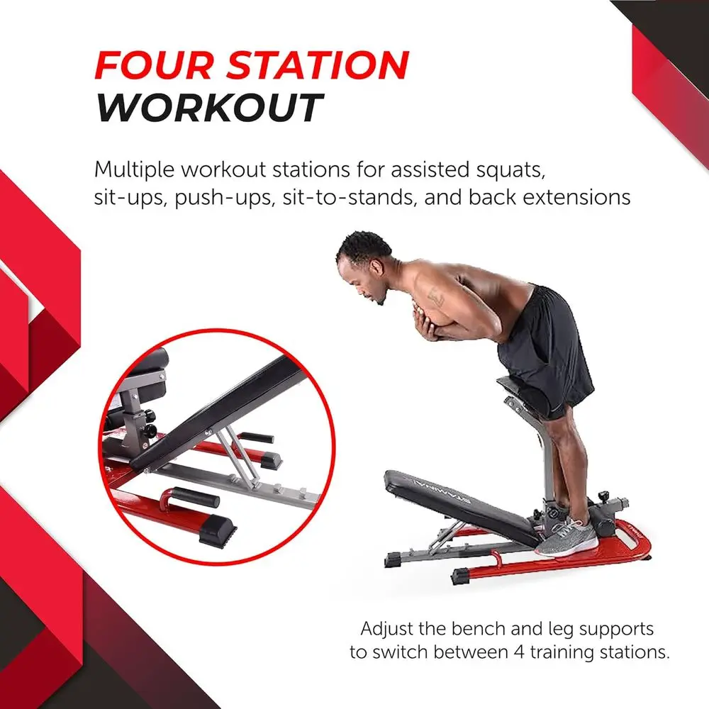 Versatile 4-in-1 Adjustable We - đánh giá và giá Adjustable Weight Bench