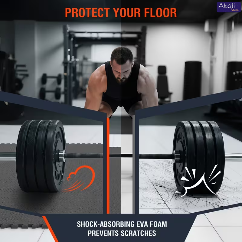 1Inch Thick EVA Foam Interlock - đánh giá và giá Home Gym On Carpet