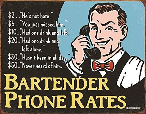 HomDeo Tin Sign Man Cave Bar R - đánh giá và giá Home Gym Decor